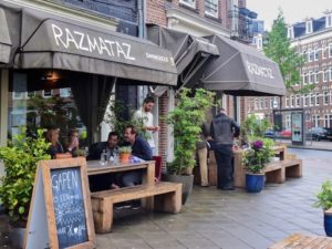 The Dutchman Travel agent DMC Holland Restaurant Razmataz outside